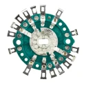 NSF Rotary Switch Wafer 25.4mm Diameter 3 Positions 4 Contacts 300V AC/DC 457844/1/MA
