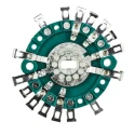 NSF Rotary Switch Wafer 25.4mm Diameter 3 Positions 4 Contacts 300V AC/DC 457844/1/MA