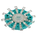 NSF Rotary Switch Wafer 25.4mm Diameter 11 Positions 300V ac/dc 1 Contact Industrial Equipment 457846MA