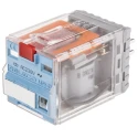 Releco Power Relay 230V AC Coil 10A Switching Current DPDT Plug-In Terminal MRC Series C2-A20X / AC 230 V