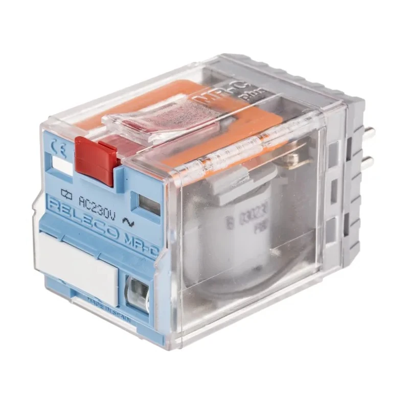 Releco Power Relay 230V AC Coil 10A Switching Current DPDT Plug-In Terminal MRC Series C2-A20X / AC 230 V