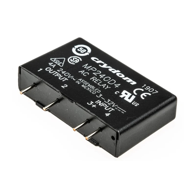 Crydom Solid State Relay DRA1 Series, 4A Load, DIN Rail Mount, 280V DC Load, 32V DC Control 