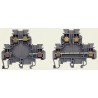 Entrelec Grey 4mm² 2-Level Screw Clamp Feed Through Terminal Block 500V AC 26A SNA Series 1SNA115177R1400