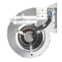 ebm-papst 230V AC Centrifugal Fan 435 m³/h Air Flow 1950 rpm 58 dB Ball Bearing IP20 D2E097-BI56-50