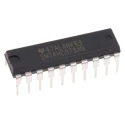 Texas Instruments 8-Bit Transparent Latch, 3 State Output, 20-Pin PDIP Package SN74HC573AN