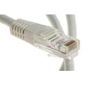 Decelect Cat5e Ethernet Cable 1m Unscreened Grey PVC 