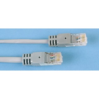 Decelect Cat5e Ethernet Cable 2 m Unshielded Grey PVC 