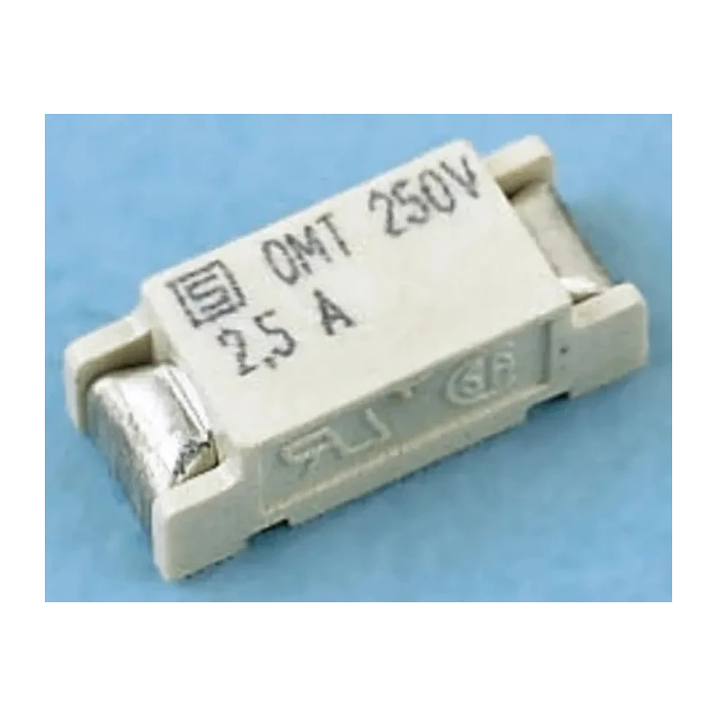 Schurter Non-Resettable Fuse 2A 250V AC Time Delay Thermoplastic Body OMT Series 3403.0119.11