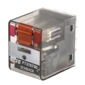 TE Connectivity Power Relay PCB Mount 230V AC Coil, 10A Switching Current, 3PDT PT370730 6-1419111-9