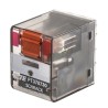 TE Connectivity Power Relay PCB Mount 230V AC Coil, 10A Switching Current, 3PDT PT370730 6-1419111-9