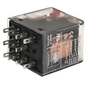 TE Connectivity Power Relay PCB Mount 230V AC Coil, 10A Switching Current, 3PDT PT370730 6-1419111-9