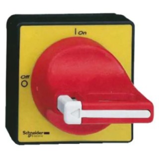 Schneider Electric Yellow Rotary Handle 60 mm TeSys VARIO Series KCF2PZ