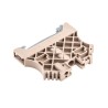 Weidmüller W Series End Stop for Use with DIN Rail Terminal Blocks, Glass Filled Polyamide 66, Dark Beige, 1061200000