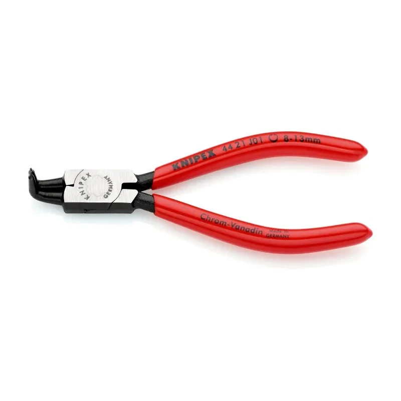 Knipex 1-Piece Internal Circlip Plier 130mm Overall Length Chrome Vanadium Steel 44 21 J01
