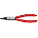 Knipex Circlip Plier, Plastic Coated Handle, Chrome Vanadium Steel, 180mm Overall, Straight 44 11 J2