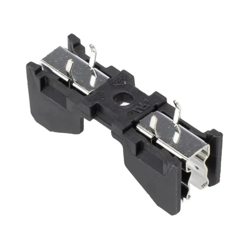 Bulgin 10A PCB Mount Fuse Holder, 1P-Pole for 6.3 x 32 mm Fuse Cartridge, 500V AC 0031.8231
