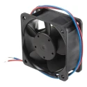 ebm-papst 600 N Series DC Axial Fan 12V, 2.4 W Power, 43 m³/h Air Flow, 5600 rpm, Sleeve Bearing, 60 mm Frame Size 612NGH