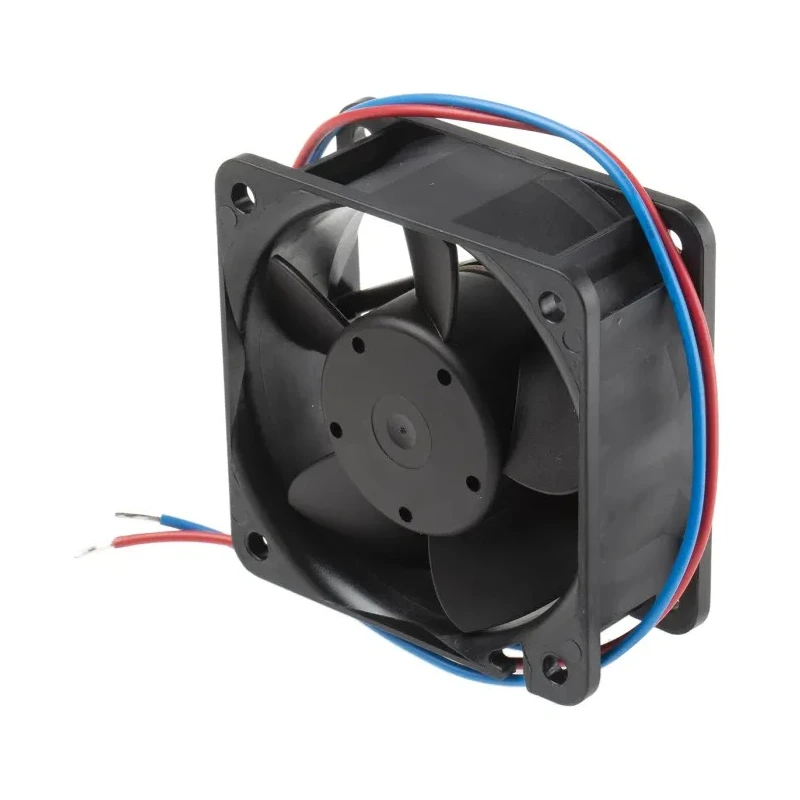ebm-papst 600 N Series DC Axial Fan 12V, 2.4 W Power, 43 m³/h Air Flow, 5600 rpm, Sleeve Bearing, 60 mm Frame Size 612NGH
