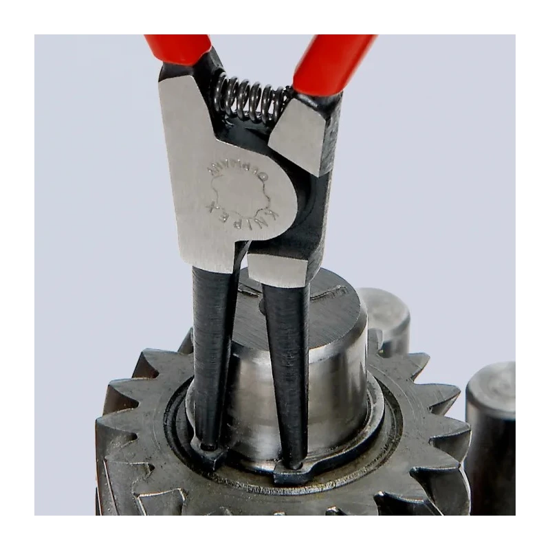 Knipex Chrome Vanadium Steel Circlip Plier Plastic Coated Handle 180mm Overall Straight 46 11 A2