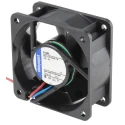ebm-papst 600 N Series Axial Fan 24V dc 1 W 21 m³/h 2500 rpm Sleeve Bearing IP20 60 mm 