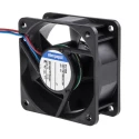 ebm-papst 600 N Series Low Profile 12V DC Axial Fan 40 m³/h Air Flow 2W 165mA 60 mm Sleeve Bearing 612NGN