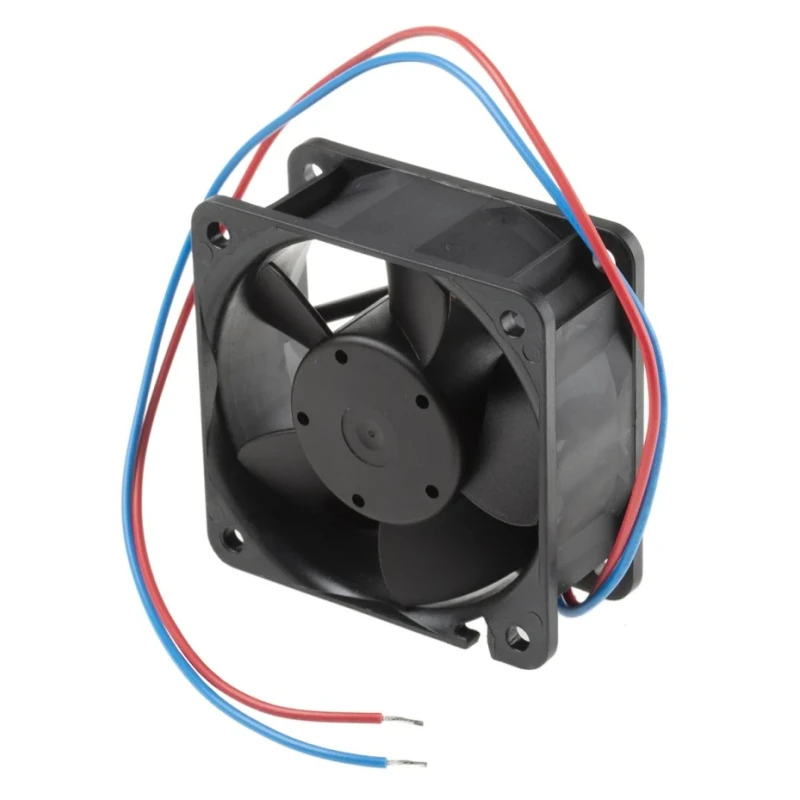 ebm-papst 600 N Series Axial Fan 24V dc 1 W 21 m³/h 2500 rpm Sleeve Bearing IP20 60 mm 