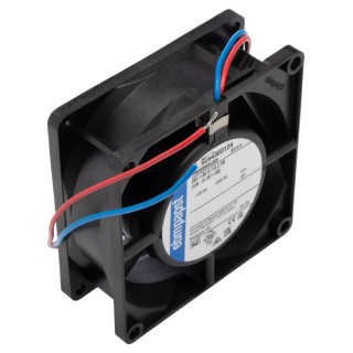 ebm-papst 8300 Series Axial Fan 24V dc 2.7W 54m³/h IP68 80mm x 80mm x 32mm 