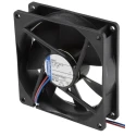 ebm-papst 3400 N Series Ball Bearing DC Axial Fan, 12V DC, 2.2 W, 180 mA Max, 84 m³/h Air Flow, , 92 mm x 92 mm x 25.4 IP68
