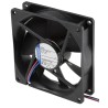 ebm-papst 3400 N Series Ball Bearing DC Axial Fan, 12V DC, 2.2 W, 180 mA Max, 84 m³/h Air Flow, , 92 mm x 92 mm x 25.4 IP68