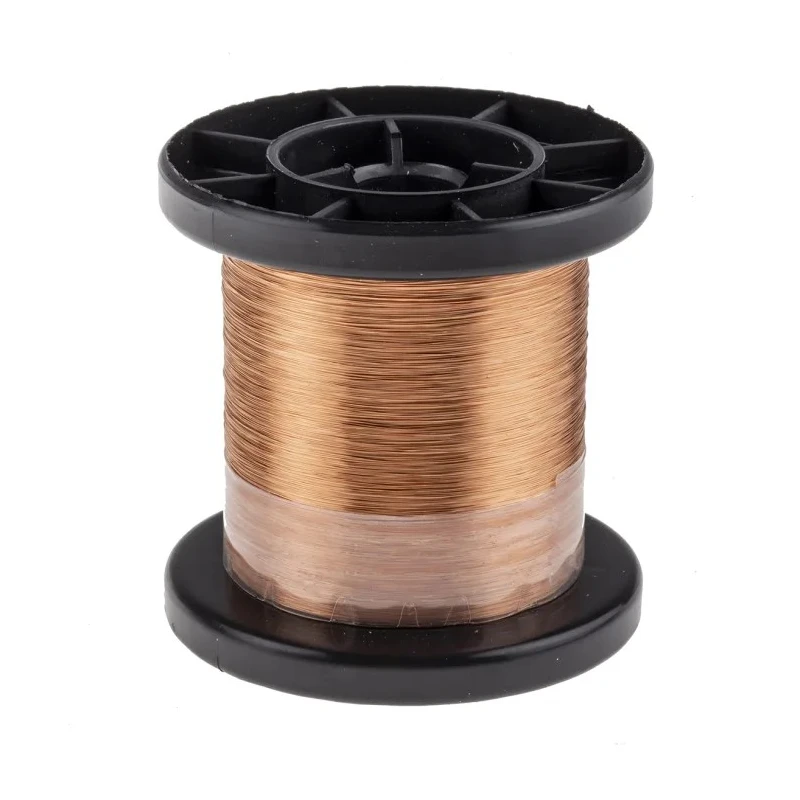 Block 0.1 mm OD Enamelled Copper Wire 0.007 mm² 1144 m Reel CUL100/0.10