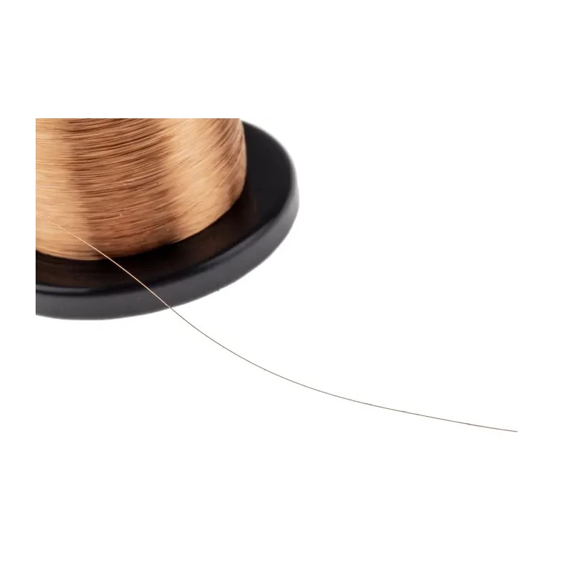 Block 0.1 mm OD Enamelled Copper Wire 0.007 mm² 1144 m Reel CUL100/0.10