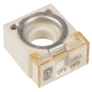 Littelfuse 300A White Grey Ceramic Car Fuse 58V DC Includes Indicator 155.0892.6301