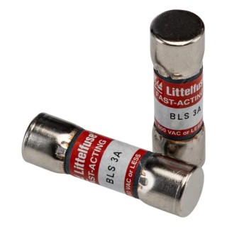 Littelfuse 3A 600V HBC Ceramic Multimeter Fuse Diameter 10.31mm Length 34.925mm 0BLS003.T