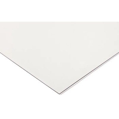 RS PRO Clear Polyethylene Terephthalate-G (PETG) Plastic Sheet 1.2 m x 620 mm x 1 mm 334-6444