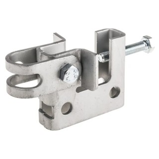RS PRO Girder Threaded Rod Swivel Clamp Steel M10 Thread Size 25mm Flange Thickness 100kg Load Capacity 377-192