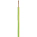 Prysmian 6491X Series Green Yellow Hook Up Wire, 7/0.53 mm Core Strands, 3 mm Diameter, 100 m Length, Polyvinyl 20145121