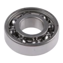 SKF Single Row Deep Groove Ball Bearing 12 mm Inside Diameter, 28 mm Outside Diameter, 8 mm Race Width, Sheet Metal 6001