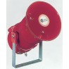 e2s BEXS110E Series Electronic Sounder Surface Mount Red Marine Grade Aluminium, 24V DC, 23-Tone, 117 dB @ 1m BEXS110E