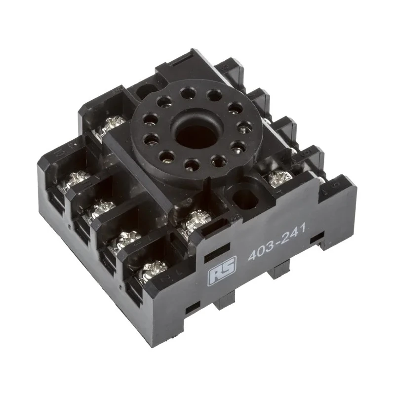 CAMDENBOSS 11 Way 380V AC DIN Rail Relay Socket CS113A
