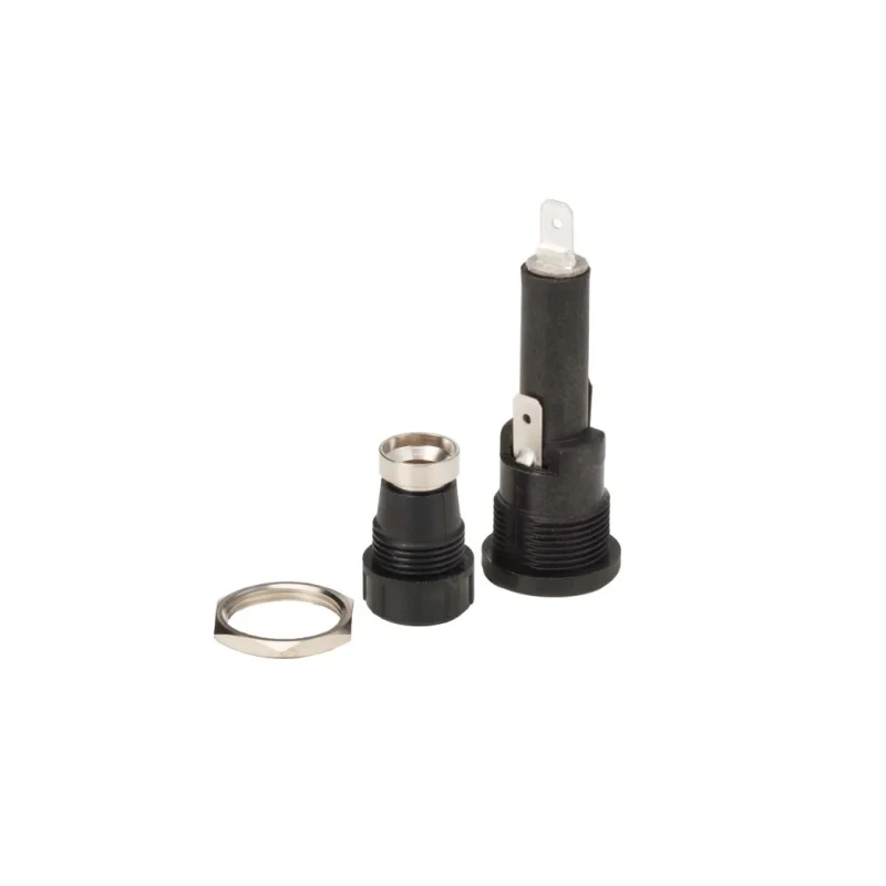 Bulgin 13A Panel Mount Fuse Holder 1P-Pole for 6.3 x 32 mm Fuse, 250V ac FX0415