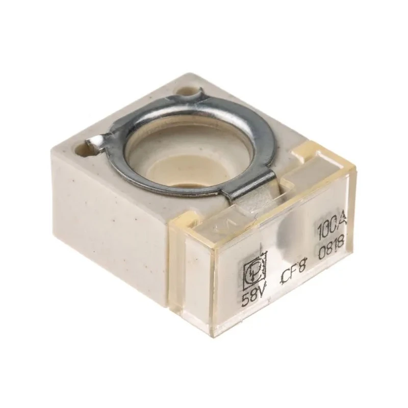 Littelfuse Ceramic Car Fuse 100A Current Rating 58V DC Voltage Grey White Body 23.5x11.5x20mm CF8 Series 155.0892.6101