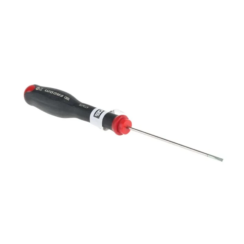 Facom Slotted Screwdriver, 75 mm Blade, 169mm Overall AT2X75