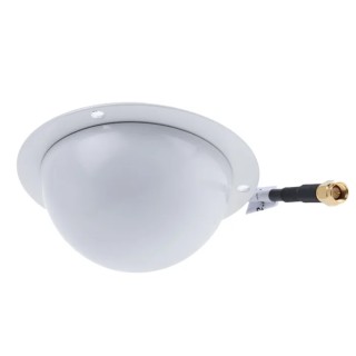 Mobilemark Dome WiFi Antenna with SMA Connector, 2.4GHz, 2.5dBi Gain, Ceiling Mount CM2-2400-3C-WHT-6
