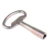 Euro-Locks a Lowe & Fletcher group Company 8mm Tri-head Spanner Camlock, Bright Chrome Finish, RoHS Compliant 9304673