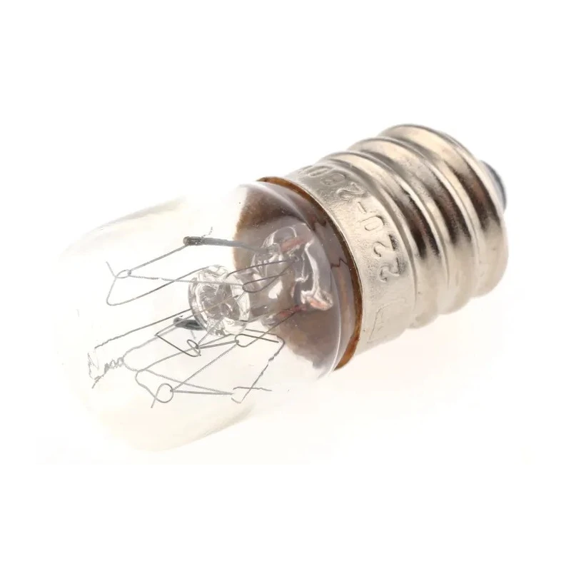 RS PRO Indicator Light, Clear, 7W, 260V, 27mA, E14 Base, 1000 Hours Lifespan 339-3355