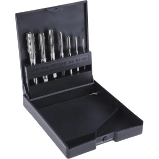RS PRO Spiral Point HSS Tap Set, Metric Thread, M12 Size, ISO Standard, 7 Pieces 340-6546