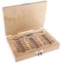 RS PRO High Speed Steel Micro Tap Set, M2.6 Thread, Metric Standard, Hand Tap, 22 Pieces 340-6530