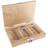 RS PRO High Speed Steel Micro Tap Set, M2.6 Thread, Metric Standard, Hand Tap, 22 Pieces 340-6530