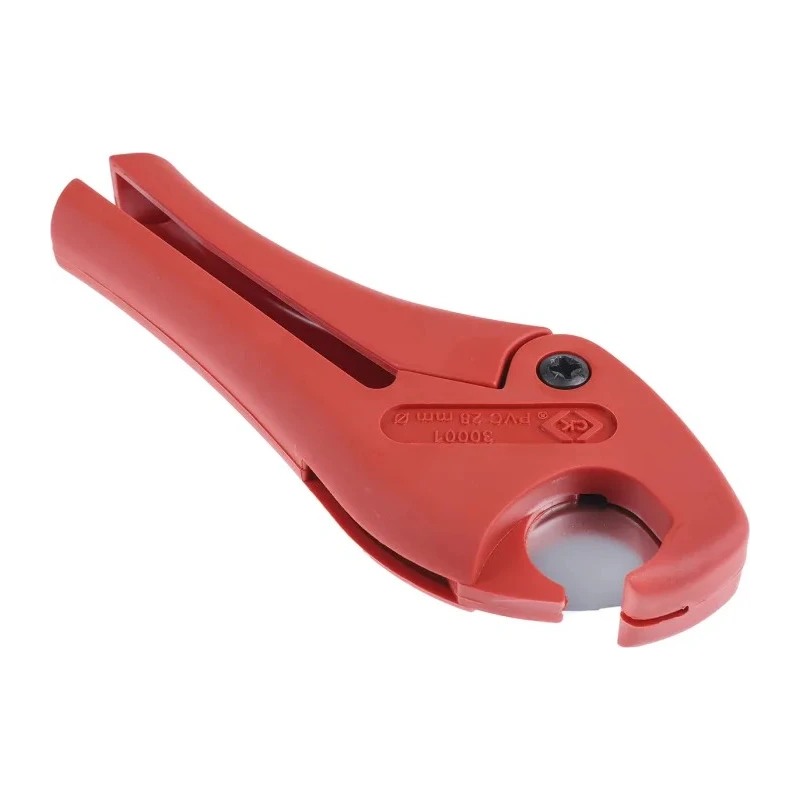 CK Pipe Cutter for PVC Pipes Up to 25 mm, Glass Fibre Reinforced Plastic, Aluminium Body 430001
