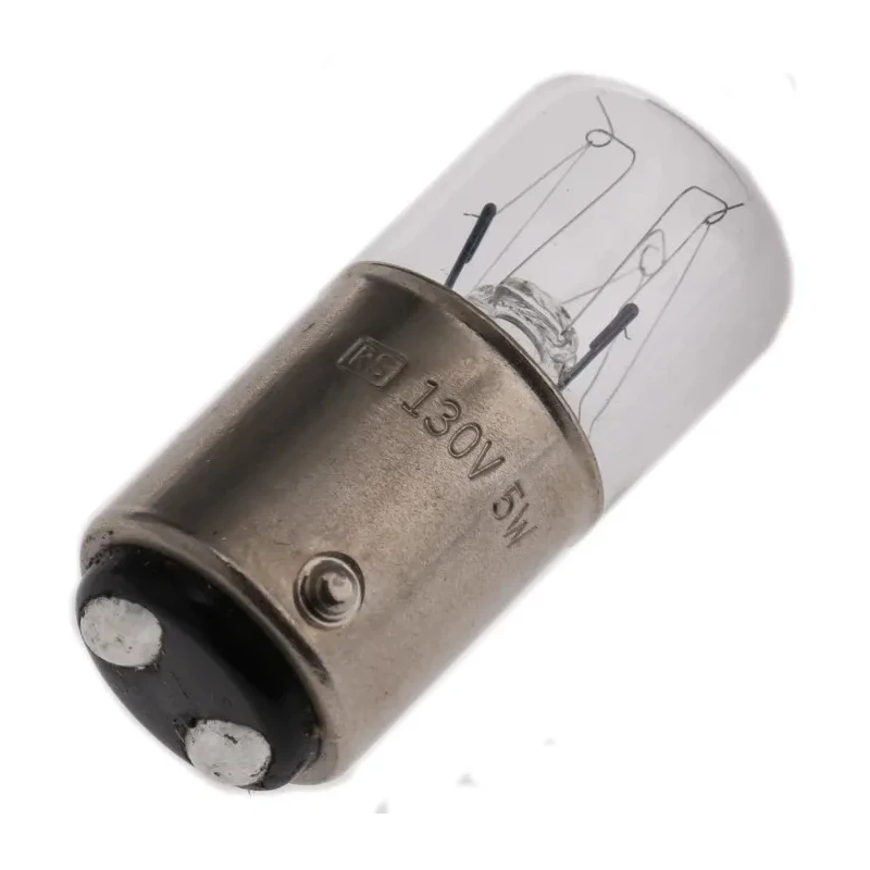 RS PRO Indicator Light Clear 130V 5W 16mm Diameter 35mm Length 2000h Lifespan BA15D BA15D